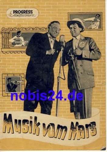 Music from Mars - Czechoslovak film ​​​​​​​76/56 Progress Film Illustrated