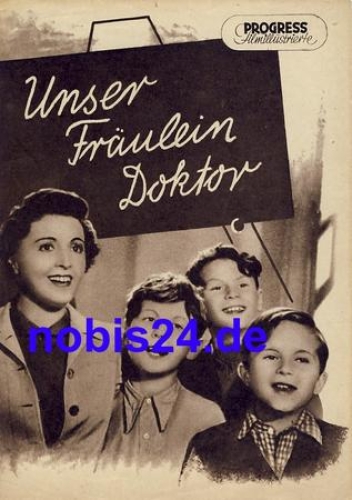 Our Miss Doctor with Jenny Jugo, Albert Matterstock 83/54 Progress Film Illustrated