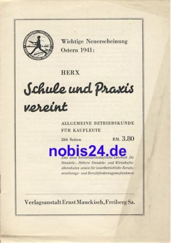 Herx - School and practice united in 1941
