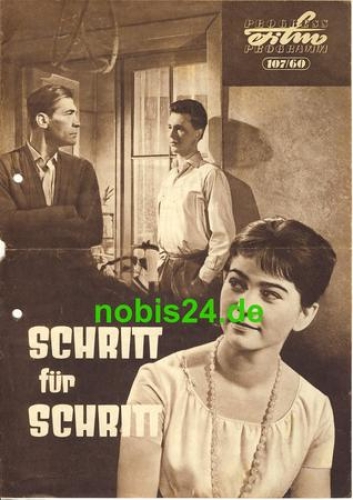 Step by step DEFA film with Gisela May, Reimund Schelcher 107/60 progress program