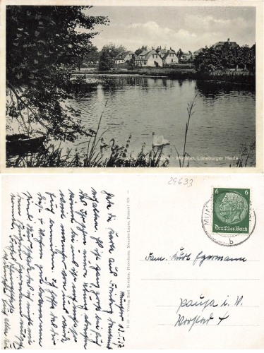 29633 Munster Lagerstempel o 14.5.1937