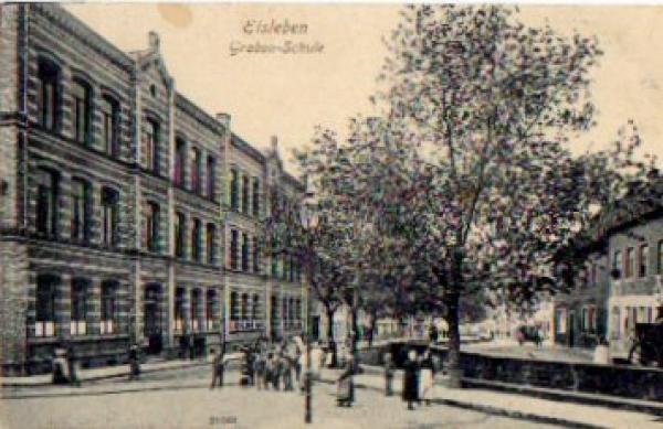 06295 Eisleben Graben School o 7.9.1910