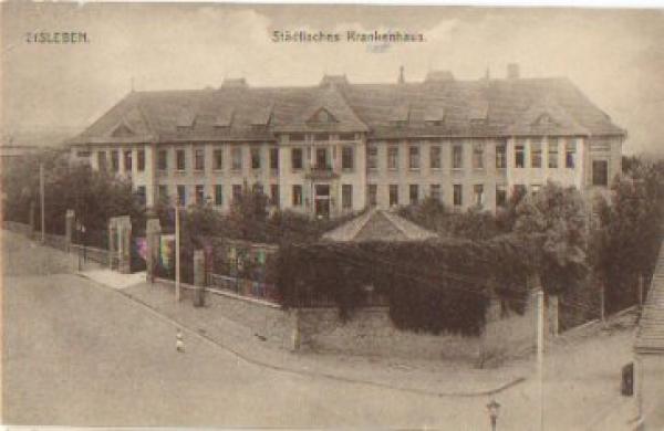 06295 Eisleben Städtisches Krankenhaus * ca. 1910