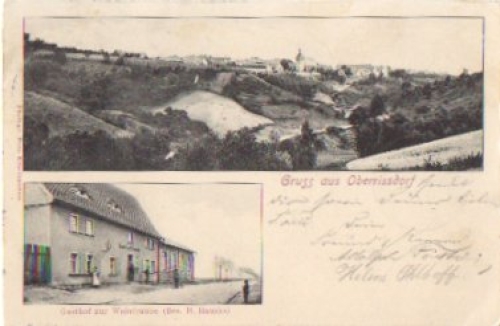 06295 Oberrissdorf Gasthaus zur Weintraube o 9.9.1907