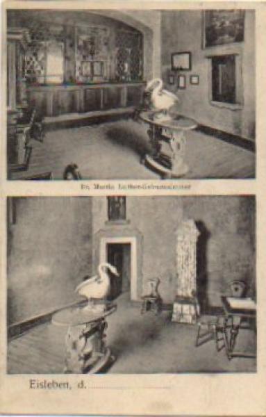 06295 Eisleben Martin Luther birth room o December 8, 1909