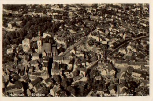 06333 Hettstedt Luftaufnahme * ca. 1930