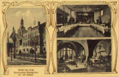 06333 Hettstedt Greetings from the Ratskeller o 27.2.1912