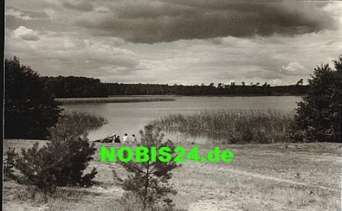 17255 Drosedow campsite at the Raetz lake * 1962 Hanich0611