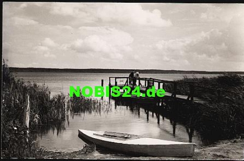 17237 Zwenzow am Labus See boat landing stage *1961 Hanich0702