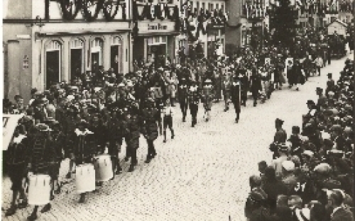 09326 Geringswalde, 700th anniversary of the city of Geringswalde 02-04 September 1933,