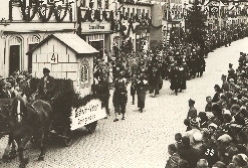 09326 Geringswalde, 700 year celebration of the city of Geringswalde 02-04 September 1933,