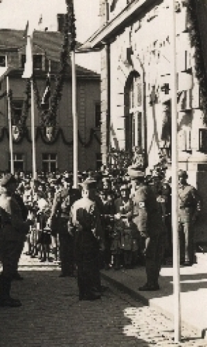 09326 Geringswalde, 700 year celebration of the city of Geringswalde 02-04 September 1933, local festival, original photo from the pageant, very rare! Nazi,