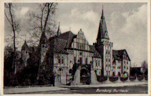 06406 Bernburg Kurhaus gebr. 8.7.1933