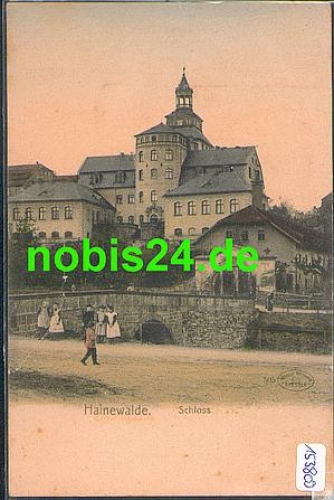 02779 Hainewalde Schloss ca. 1900