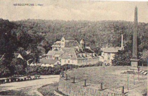 06493 Magdesprung Harzgerode o ca. 18.1.1915