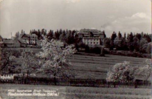 06507 Friedrichsbrunn, FDGB-Sanatorium Ernst Thälmann gebr. 1.10.1960