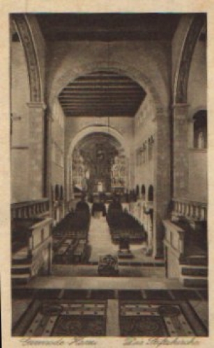 06507 Gernrode collegiate church interior * approx. 1920