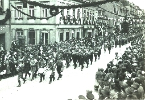 09326 Geringswalde, 700 year celebration of the city of Geringswalde 02-04 September 1933