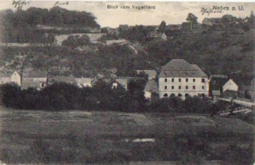 06642 Nebra vom Vogelherd o 6.3.1915