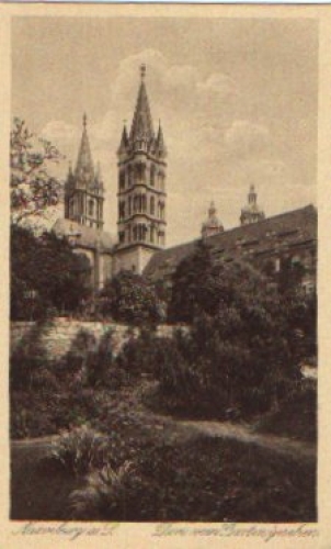 06618 Naumburg Dom vom Garten *ca. 1910