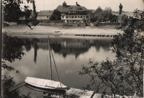 01744 Paulsdorf Talsperre Malter "Haus Seeblick" o 7.6.1962