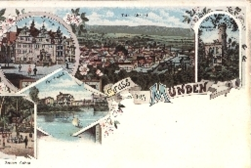34346 Hann. Munden Litho * ca. 1900