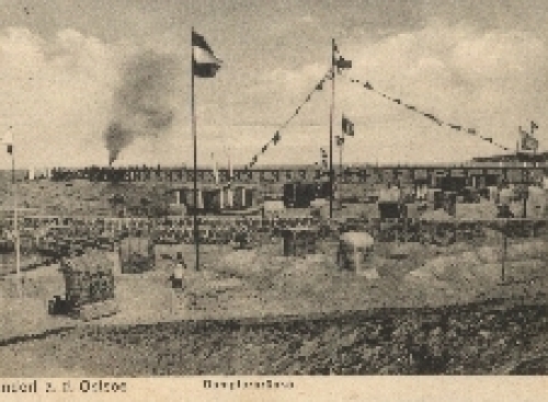 23669 Niendorf Baltic Sea steamer  bridge o ca. 1934