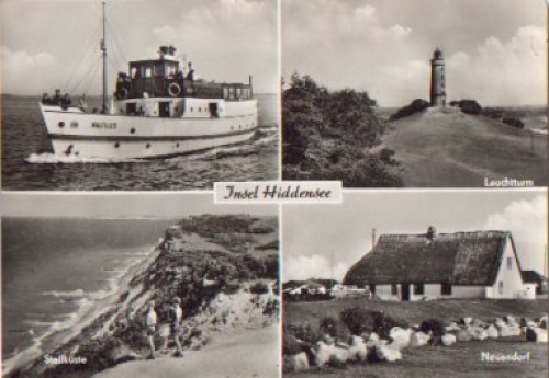18565 Hiddensee Lighthouse * ca. 1960