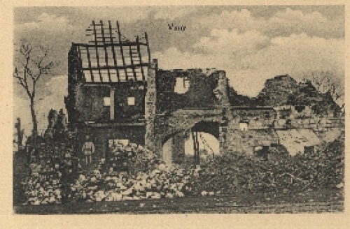 Vimy destroyed house Hauts-de-France region *approx. 1915