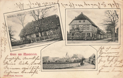 31535 Mandelsloh Busches Institut Neustadt am Ruebenberge o 1904