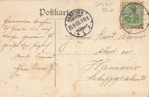 31535 Mandelsloh Wegemeister Loranz Neustadt am Ruebenberge o 1905