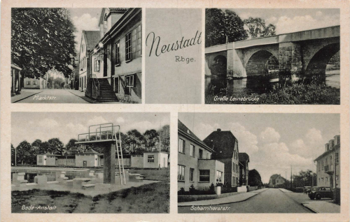 31535 Neustadt am Ruebenberge Scharnhorststrasse Marktstrasse * um 1940