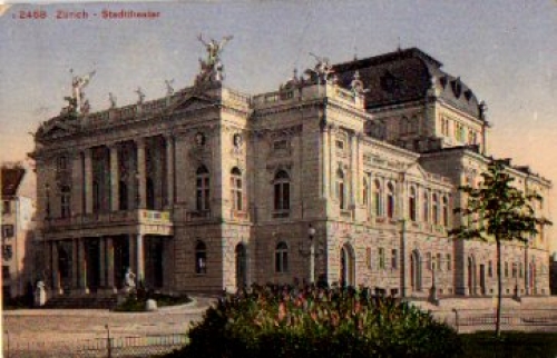 Zürich Stadttheater gebr. ca. 1910