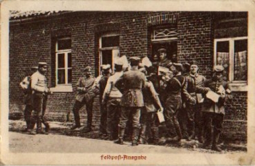 Field post issue 1. WK., , o 28.2.1916