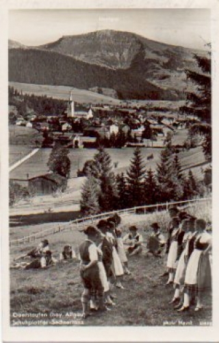 87534 Oberstaufen Schuhplatter-Six Dance o 11.6.1934