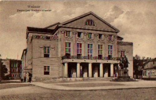 Weimar German National Theater, * approx. 1920