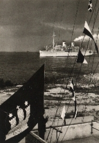 Schulau ship greeting o 30.3.1963
