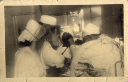 Medicine OP Operation real photo * ca. 1930