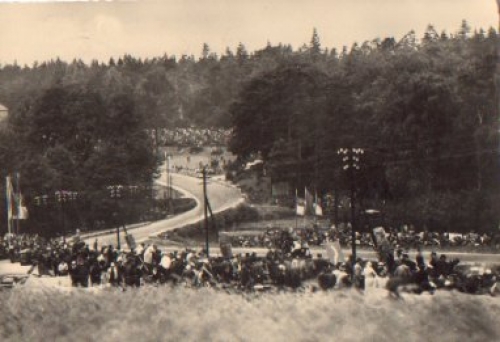 09337 Hohenstein-Ernstthal, Sachsenring race, MTS curve, o 30.11.1966