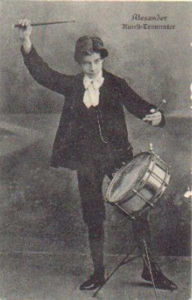 Alexander, art drummer, o 13.10.1915