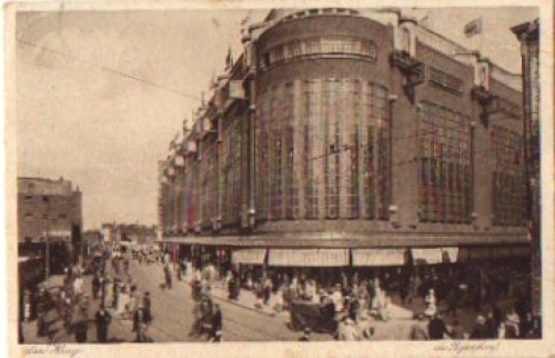 The Hague Bijenkorf tram o 1.8.1950