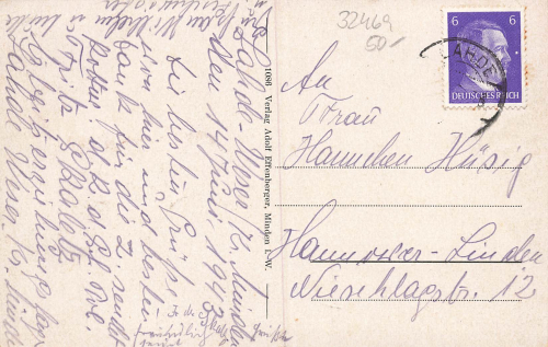 Lahde Weser Esso petrol station Hotel Tonne o circa 1943