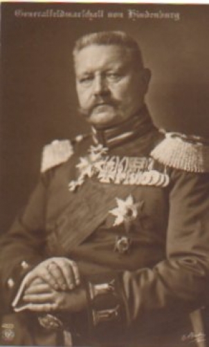 Generalfeldmarschall von Hindenburg Deutsches Heer Echtfoto *ca. 1910