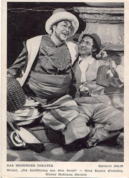 Meiningen Mozart Abduction from Seraglio, * 1956