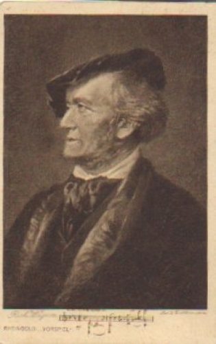 Richard Wagner composer * approx. 1910
