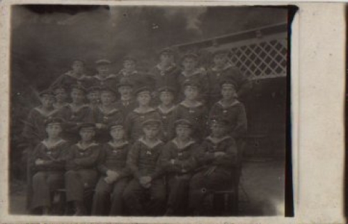 Marine-Werft-Division, real photo * approx. 1910