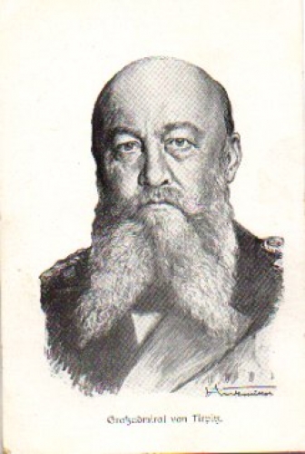 Großadmiral von Tripitz Künstlerkarte * ca. 1915