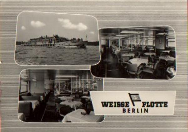 White fleet of Berlin motor ships * approx. 1965