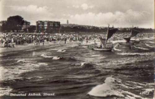 17419 Ahlbeck Strand o 9.8.1933