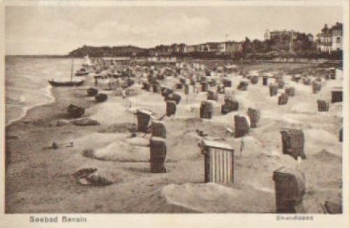 17429 Bansin Strandleben *ca. 1920